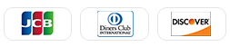 JCB、Diners Club、DISCOVER